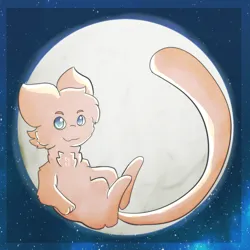 Mew on the moon